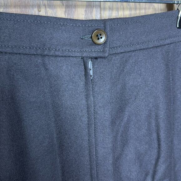 Vintage NWT Umberto Ginocchietti Women's Charcoal Gray Maxi Straight Skirt - Picture 5 of 8